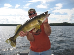 trophy walleye mosher bay lower manitou lake ontario