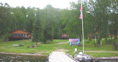 Barker Bay Resort view from lake